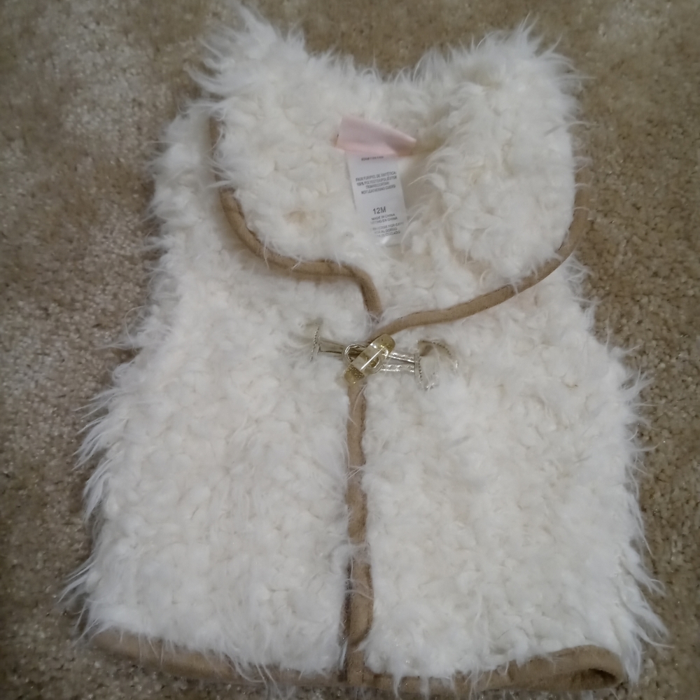 Faux fur vest